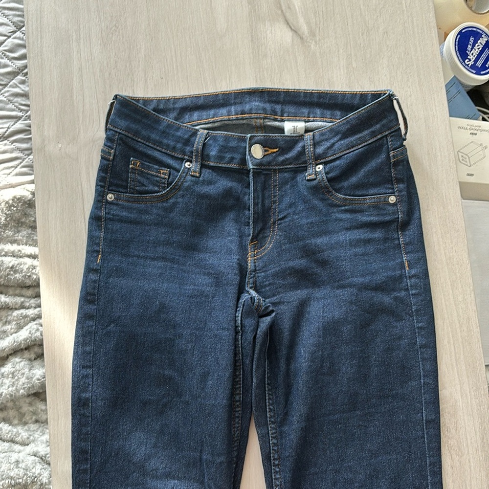 Women's Dark Blue Boot Cut Jeans